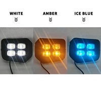 Double Couleurs Pare-chocs Avant De Voiture Brouillard Lampe Phares LED DRL Feux de jour pour Toyota Tacoma 2016 2017 2018 2019 2020