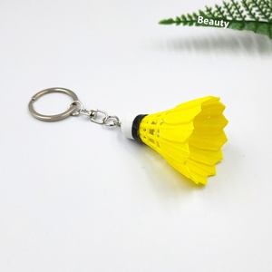 Mini Llavero de Plástico con Diseño de Bádminton, Colgante Deportivo y Pequeño Regalo, Venta al por Mayor, Fuente Transfronteriza - Product Image 6