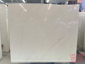 Современные белые мраморные плиты полированные с золотыми прожилками китайские белые мраморные плитки водонепроницаемые большие плиты с черными прожилками - Product Image 3