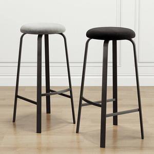 Tabourets de bar modernes en <span class=keywords><strong>fer</strong></span> <span class=keywords><strong>forgé</strong></span>, empilables, pour hôtels, salles à manger domestiques et usage commercial - Product Image 3
