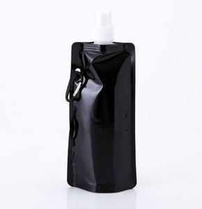 Best Selling Eco-Friendly Collapsible Foldable PE Material Water <b>Bottle</b> with Lid and Your Logo Printing - Product Image 3