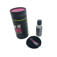 Boîte en carton blanc pliable personnalisée pour revêtement céramique super hydrophobe, cire de voiture, polissage