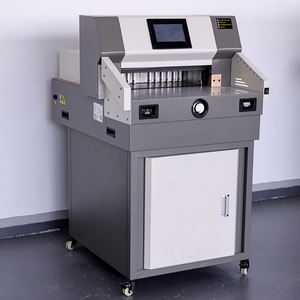 Máquina de Corte de Papel Eléctrica Automática ST-4908M de Bajo Ruido con Pantalla Táctil para Papel Tamaño A3 y A4 - Product Image 1