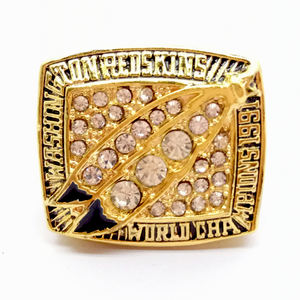 แหวนแชมป์วอชิงตัน เรดสกินส์ ปี 1991 สำหรับผู้ชาย - ของที่ระลึกงานแต่งงาน งานหมั้น และวันครบรอบ สำหรับเป็นของขวัญวันเกิด - Product Image 1