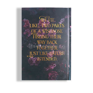 Impresión de Libros de Tapa Dura de Novelas Románticas de Lujo Personalizadas, Impresión Offset en Cartón con Encuadernación Perfecta y Estampado en Relieve - Product Image 3