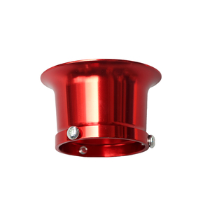 LINGQI RACING <span class=keywords><strong>Carburateur</strong></span> de moto, filtre à air, embout d'admission, corne, trompette pour moto tout-terrain - Product Image 2