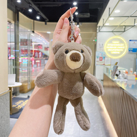 Nouvelle mode : Accessoires de décoration pour sac en coton, ours en peluche mignon de 20 cm, pendentif de mariage
