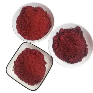 Ijzeroxide Rode Kleurpigmenten 130/110/190 Ijzeroxide Pigment Voor Betonstraatstenen Bitumineuze Bestrating