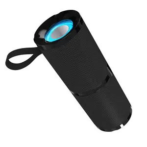 Nouveau Led Parlantes Speaker Box Hifi Subwoofer 10W 2400mAh Extérieur Étanche Sans Fil Altavoz Haut-parleurs Bluetooth