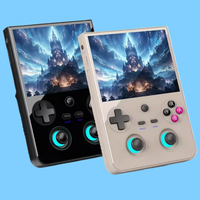 Console de Jeu Portable RG477V, Émulateur Rétro, Android 14, Écran Tactile, 3000 Jeux Intégrés, 8 Go + 128 Go/256 Go, Wi-Fi