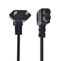 Longueur et couleurs personnalisées PDU Y adaptateur répartiteur cordons d'alimentation C7 IEC fabricant de câbles d'alimentation fournir rallonge