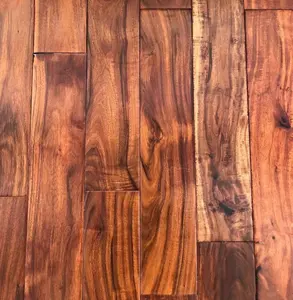 Hardwood Flooring Price 5" X 3/4 "factory Outlet Asian Walnut Hardwood Flooring