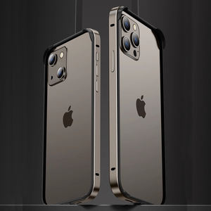 Custodia per telefono in alluminio per <span class=keywords><strong>iPhone</strong></span> 16 Pro Cover posteriore in metallo per <span class=keywords><strong>iPhone</strong></span> 16 Plus 15 14 <span class=keywords><strong>13</strong></span> 12 LM076 - Product Image 6