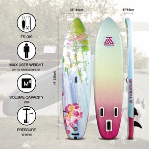 TOURUS tavola da paddle stampata personalizzata sup paddleboard gonfiabile sup stand up paddle board - Product Image 3