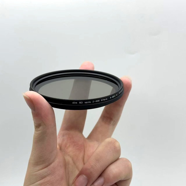Adjustable Dimmer ND2-400 Adjustable Medium Gray Density SLR Filter 67mm Filter