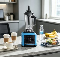 Mixeur-Blender Électrique Commercial Multifonctionnel 2-en-1 pour Jus Frais et Smoothies – Vente Flash