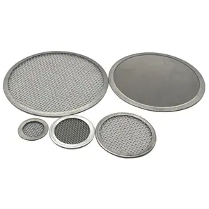 Resistance to corrosion and heat Nickel wire mesh filters used in in chemical processing and electronics