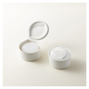 [Revation] mỹ phẩm làm sạch pad khô bao bì papermold bột giấy phân hủy sinh học mía bã mía restudio gói giấy sinh thái - Product Image 1