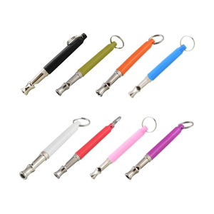 Silbato Ultrasónico para Perros, Repelente de Sonido Supersónico para Mascotas, Silbato de Entrenamiento Antiladridos, Flauta de Dos Tonos, Llavero para Cachorros, Entrenador de Perros - Product Image 1