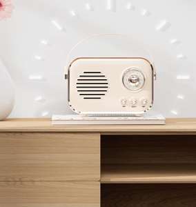 ลำโพงบลูทูธขนาดเล็กแบบพกพา5W, ลำโพงสไตล์อเมริกันย้อนยุคสุดสร้างสรรค์สำหรับบลูทูธ - Product Image 4