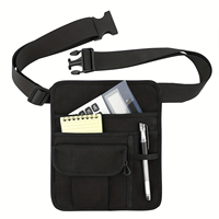 Sac de ceinture pour serveur de restaurant de qualité, sac de tablier pour serveur de restaurant avec ceinture réglable, porte-crayon, porte-chèque OEM