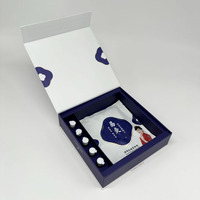Beau couvercle de fenêtre en carton de recyclage et boîte de base cadeaux accessoires électroniques emballage boîte de couverture ciel et terre