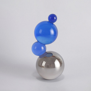 Crystal Ball Art <b>Ornament</b> Sphere Transparent Cartoon Print Home Decoration Collectible Decor - Product Image 2