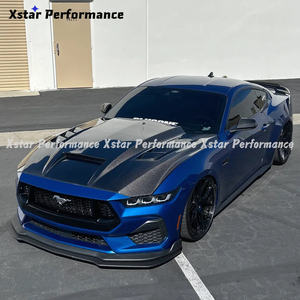 Capot de capot ventilé en fibre de carbone de style TF pour <span class=keywords><strong>Ford</strong></span> <span class=keywords><strong>Mustang</strong></span> GT Dark Horse S650 2024 + - Product Image 2
