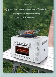 Horno para Hornear/Freír/Tostar/Asar, Horno <span class=keywords><strong>Tostador</strong></span> <span class=keywords><strong>de</strong></span> Alta Eficiencia y Estufa <span class=keywords><strong>de</strong></span> <span class=keywords><strong>Gas</strong></span> con quemador - Product Image 3