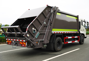 SHENBAI <strong>Mini</strong> Small <strong>Garbage</strong> <strong>Truck</strong> Rear Loading City Use <strong>Garbage</strong> Collector Vehicle Diesel Manual Transmission Competitive Price - Product Image 2