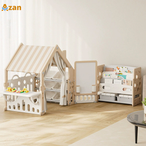 Étagère <span class=keywords><strong>de</strong></span> <span class=keywords><strong>rangement</strong></span> multifonctionnelle <span class=keywords><strong>pour</strong></span> enfants, tente <span class=keywords><strong>de</strong></span> jeu tout-en-un, tableau <span class=keywords><strong>de</strong></span> dessin réglable et armoire <span class=keywords><strong>de</strong></span> <span class=keywords><strong>rangement</strong></span> <span class=keywords><strong>pour</strong></span> livres - Product Image 1