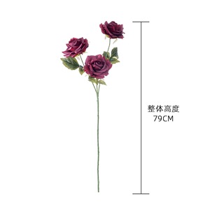 CallaFloral คาราเมล แมคคิอาโต้ ดอกกุหลาบประดิษฐ์ สีชมพู สีส้ม สีขาวนม ช่อดอกไม้งานแต่งงาน สไตล์อินส์ - Product Image 4