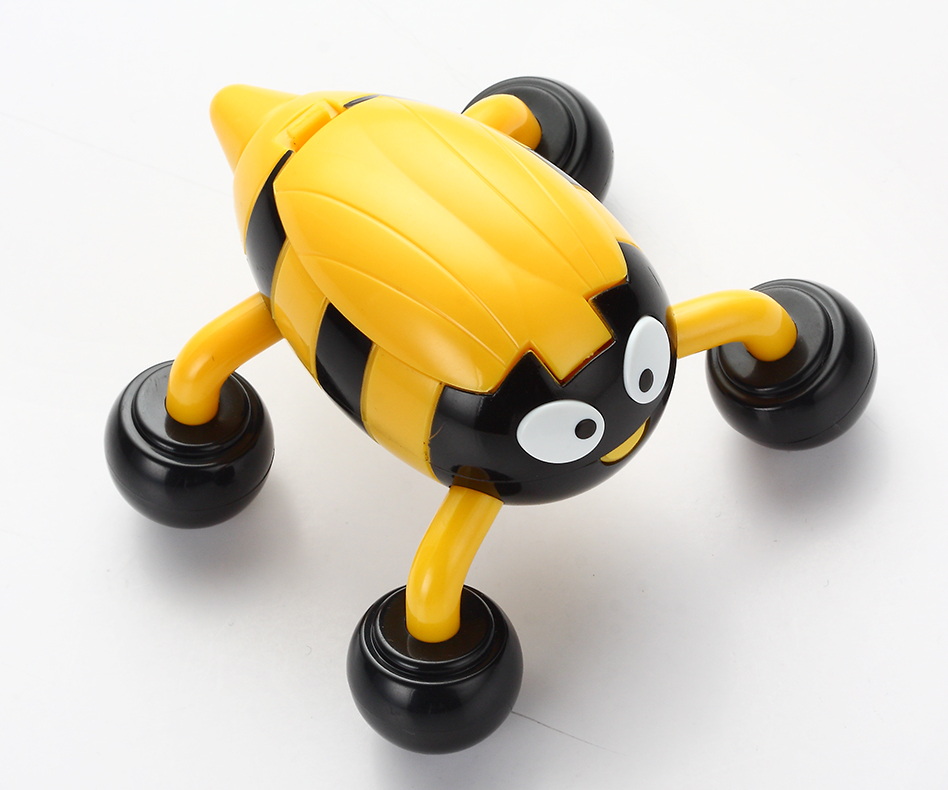 Портативный вибрирующий пчелиный массажер электрический массажер на батарейках