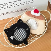 Porte-cartes à clipser assorti, design créatif anime et dessin animé de haute qualité, étui de protection pour badge, sac porte-clés en peluche mignon et amusant