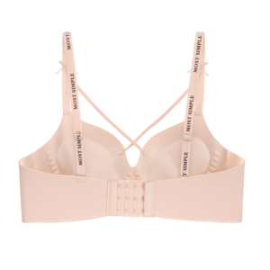Soutien-gorge Evenyoung Push-up sans armatures, bretelles croisées, <span class=keywords><strong>bonnet</strong></span> rembourré, dos en U, soutien-gorge sans couture pour femmes - Product Image 5