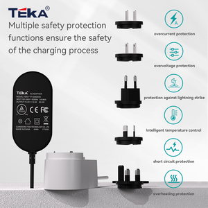 Adaptador de Corriente con Enchufe Intercambiable de 65W, Salida Amplia de 9V-59V, Apto para Computadoras Portátiles y Dispositivos Inteligentes, Cargador con Certificación CE FCC UKCA - Product Image 3
