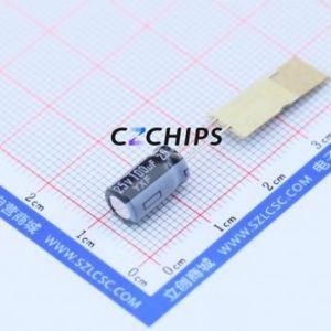 25YXF100MEFCT16.3X11 Through-Hole <b>Aluminum</b> <b>Electrolytic</b> <b>Capacitor</b> Through hole,D6.3xL11mm 100uF 20% 25V 250mA-100kHz - Product Image 1