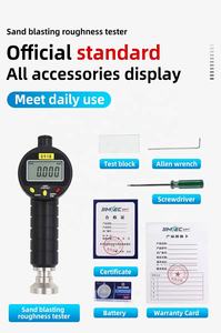 DANA 0918 Oberflächenprofil-Messgerät Digitales tragbares Rauheit <span class=keywords><strong>instrument</strong></span> Sandstrahl-Rauheit tester - Product Image 6