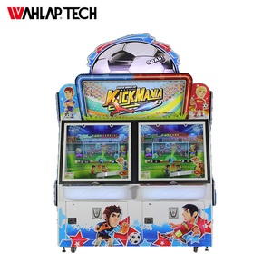 Macchina da gioco arcade a gettoni per bambini KICK MANIA (2P) con pallone da calcio e biglietti della lotteria - Product Image 5