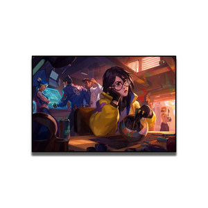 Ensemble d'art mural Valorant en 3 pièces - Impressions encadrées vibrantes de Killjoy, Jett et Raze pour salles de jeux et fans d'e-sport - Product Image 4