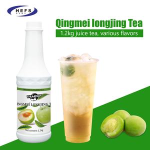 Concentrado de té de ciruela verde Longjing al mejor valor, sabor a polvo de fruta Natural para batidos, botella de ingredientes Boba saludables - Product Image 2