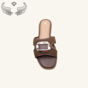 Sandalias y zapatillas planas informales de nuevo diseño de verano de alta calidad para mujer, sandalias y zapatillas transpirables con punta abierta para exteriores para mujer - Product Image 5