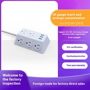 Ổ cắm điện đa năng di động Mỹ tiêu chuẩn công suất cao 15A, 5 ổ cắm, chuẩn Mỹ, 125V - Product Image 6