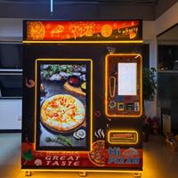 Máquina Expendedora de Pizza Totalmente Automática Directo de Fábrica, Capacidad para 800-900 Piezas, Pantalla Táctil de 22 Pulgadas, Habilitada para SDK, Múltiples Métodos de Pago