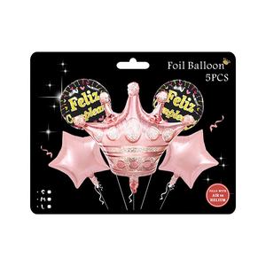 Commercio all'ingrosso Cartoon alluminio Mylar Ballons Globos buon natale palloncini Store Arch Set Up festa di <span class=keywords><strong>compleanno</strong></span> - Product Image 3