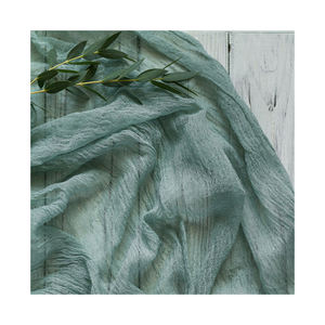 Chemin de table élégant en polyester 100% tissé, personnalisable, pour les dîners formels, chemins de table bleus en gros - Product Image 2