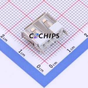 KH-AF180ZJ-10JB-DA USB Connector Through hole Component (THT) Connector Type-A Female Through Hole 4P - Product Image 2