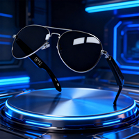 Lunettes Intelligentes de Traduction IA IFA02 F61 Bluetooth 5.4, Appels, Musique, Verres UV, Lunettes Intelligentes de Traduction IA Tactiles