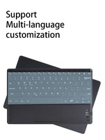 Clavier sans fil pour tablette IPAD XIAOMI PAD Mobile, BT3.0, 7 couleurs, rétro-éclairé, universel, mince et portable
