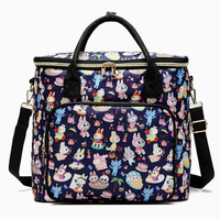 Sac Isotherme Portable PEIQUAN Grande Capacité pour Repas au Bureau, Sac de Pique-Nique Extérieur Étanche